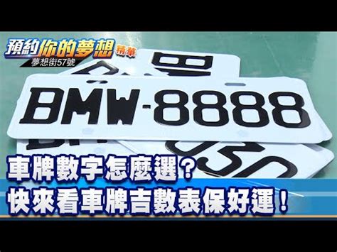 車牌號碼的吉數|避開兇數！車牌攻略